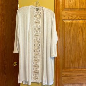 Lightweight knee length sweater